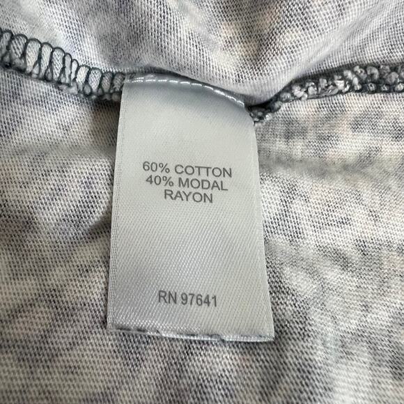 Pure Jill Womens Tunic Top L Multicolor Abstract Print 3/4 Sleeve Cotton Modal - Picture 5 of 6